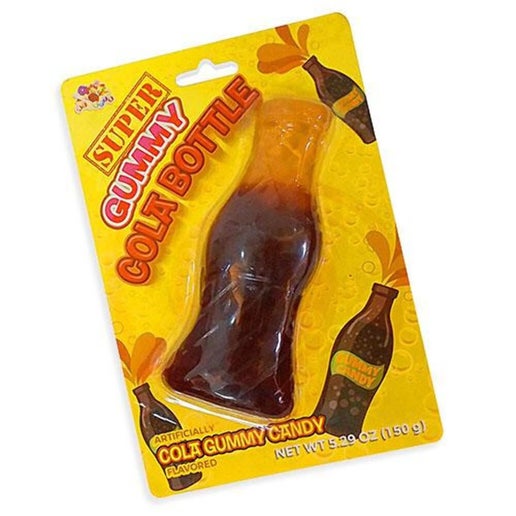 Albert's Super Giant Cola Bottle Gummy Candy 5.29oz  5.5" 12ct